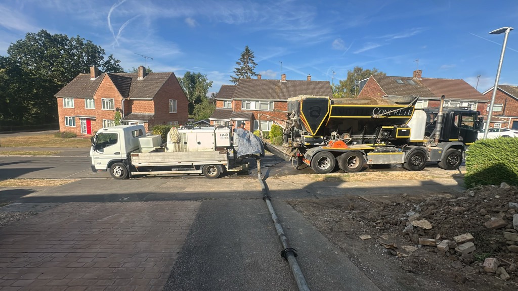 8-Wheel Volumetric Concrete Delivery Fleet Hounslow